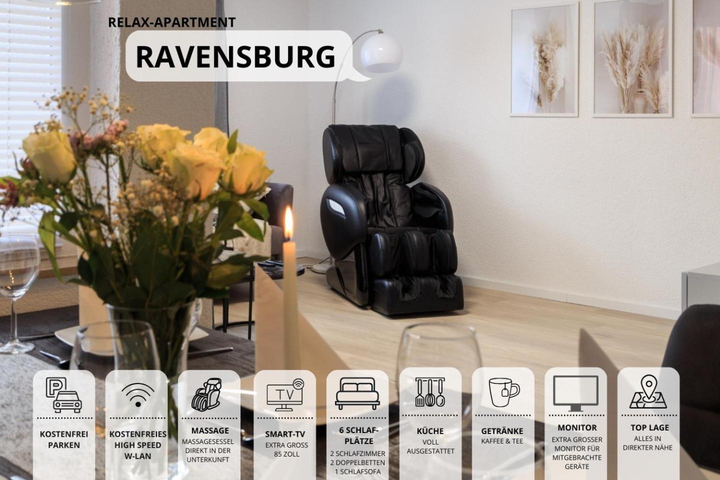 Relax-Apartment-One Ravensburg Exteriér fotografie